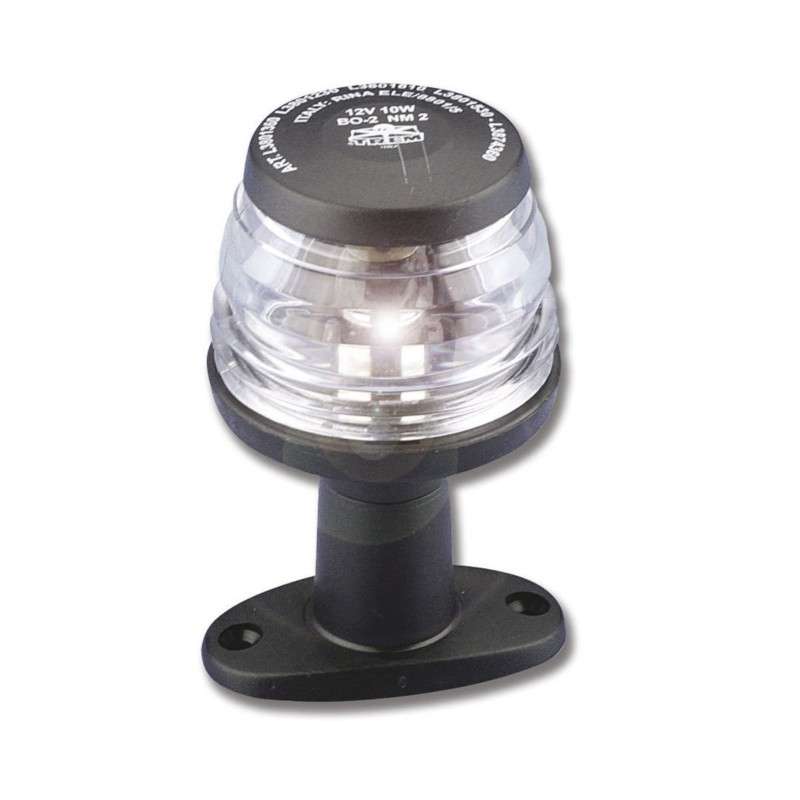 Fanale di fonda albero 360° 12-24V 2W 110mm Nero IPX6 N52025101700-10%