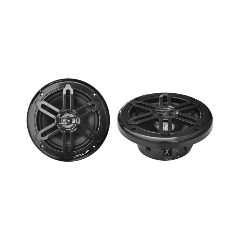 Black Couple Dual cone stereo speakers 5.25 2x80W OS2974302
