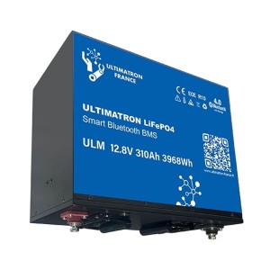 Ultimatron LiFePO4 12V 310Ah ULM-12-310H METAL Lithium Battery BMS 3968Wh ULULM12310H
