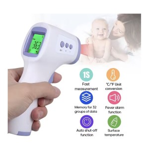 Termometro frontale ad infrarossi senza contatto 160x100x40mm N90056004579