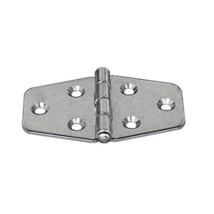 Stainless steel hinges 70x38mm Thickness 1,7mm electrolytically polished OS3849100