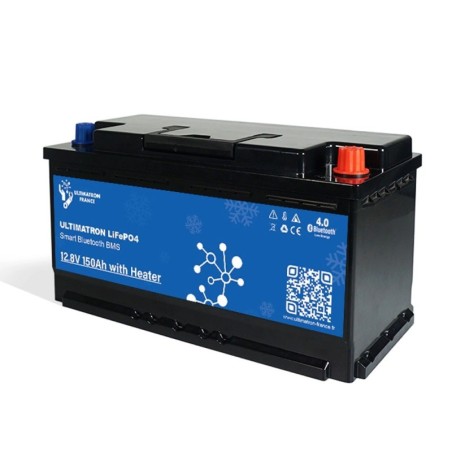 Ultimatron LiFePO4 12V 150Ah ULS-12-150H Lithium Battery BMS Smart Bluetooth Camper Van