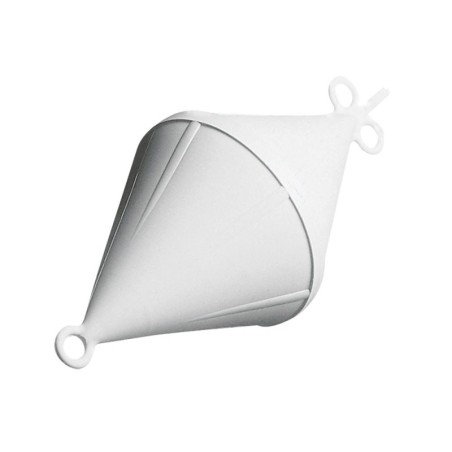 Two-cone mooring buoy 64 Lt D.520xH1070mm White N10502904253B