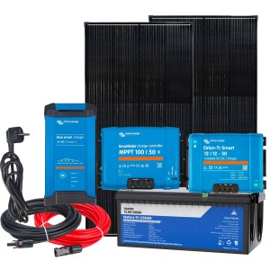 All-in-One 12V 480W N1 Boat RV Camper Van Photovoltaic Kit