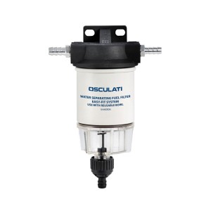 Fuel filter with water/fuel separator 200-406l/h 190x85x68mm OS1766133