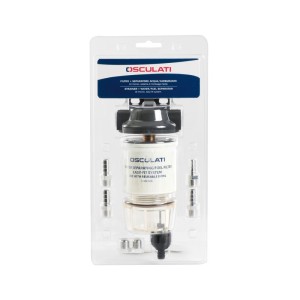 Fuel filter with water/fuel separator 200-406l/h 190x85x68mm OS1766133