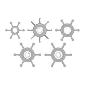 Girante di ricambio 09-824P-9 per pompe autoadescante Johnson F38B-19/F4B-19-10%