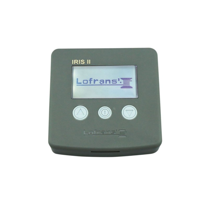 Lofrans IRIS II Contametri da plancia 3 pulsanti 12-24V Grigio LZ600017-15%