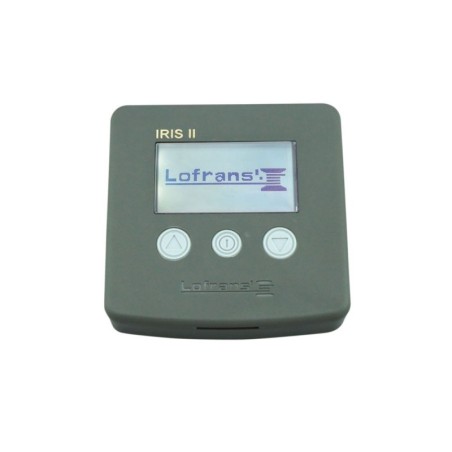 Lofrans IRIS II Contametri da plancia 3 pulsanti 12-24V Grigio LZ600017-15%