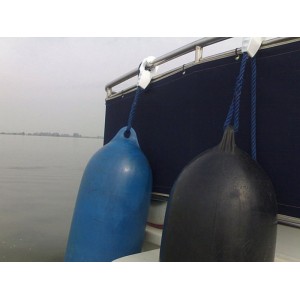 Coppia aggancia parabordi Fastfender 25 Tubo Ø25mm Cima Ø6-12mm Blu N10502805004BL-10%