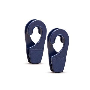 Coppia aggancia parabordi Fastfender 25 Tubo Ø25mm Cima Ø6-12mm Blu N10502805004BL-10%