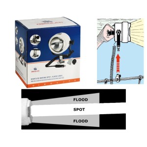 Faro di profondità LED Night Eye II 12/24V 24W 2600lm attacco pulpito OS1324102-18%