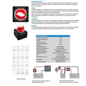 Victron battery switch 275A 12-24-48v Staccabatterie HD OF013475-15%