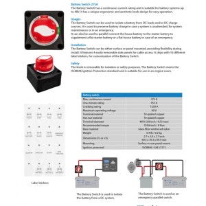 Victron battery switch 275A 12-24-48v Staccabatterie HD OF013475-15%