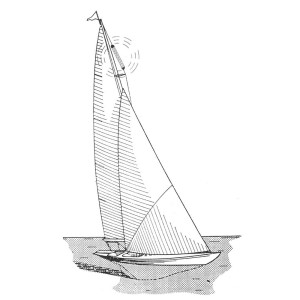 Tube type radar reflector with tie eyelets N91255703200