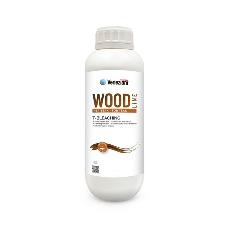 Veneziani WOOD T-BLEACHING 7W6.913 1L Schiarente per Teak