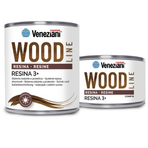 Veneziani WOOD Resina 3+ 7W6.721 COMP-B 5L .000 Protettivo per legno YM473COL513-31.37%
