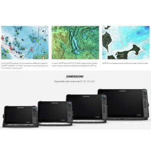 Lowrance 000-15982-001 HDS PRO 9 Fishfinder/Chartplotter 3 in 1 Active Imaging HD NV15982001