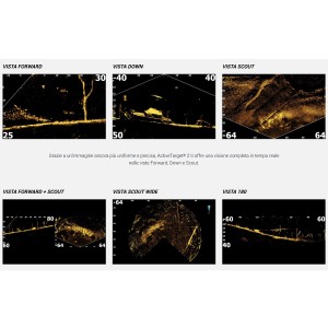 Lowrance 000-15982-001 HDS PRO 9 Fishfinder/Chartplotter 3 in 1 Active Imaging HD NV15982001