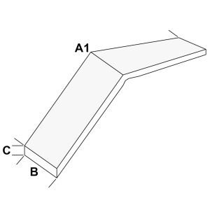 Passerella Tri-pieghevole con telaio in Alluminio SUPER LEGGERO L.220 TRS2831220-30%