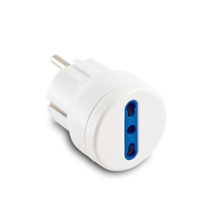 Schuko-Bivalent Plug Adapter 2P+T 16A White N50523521210