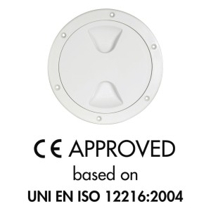 Screw-on inspection hatch D.145mm White N30211202033