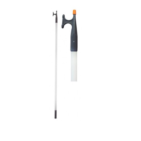 Floating Hook with Double End White Aluminium 180/30 LZ44263