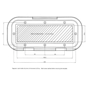 Riviera Radio Stereo Watertight cover 248x112mm N100969021095