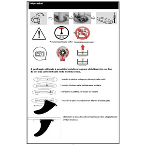 EV Allround 10 Inflatable Sup Board Max 150kg 305x80x15cm EV96301980