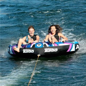 Airhead Turbo Blast Inflatable Towable Tube 2 Seat 210x145cm OS6480602