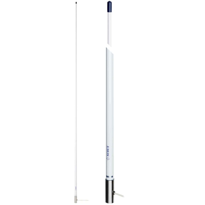 Scout KS-42 6dB VHF fiberglass antenna 240cm IP69 with cable 5m RG-58 66502509