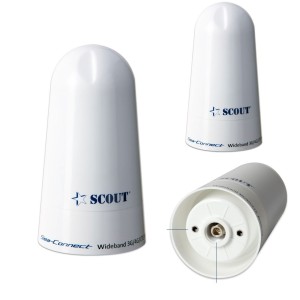 Scout Sea-Connect Antenna Multibanda 4dBi 3G/4G/LTE Ø11cm h20cm 66501066-10%