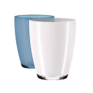 Set 6 Bicchieri Tiburón Tumbler in Vetro 85xh103mm Blu MT5802056-20%