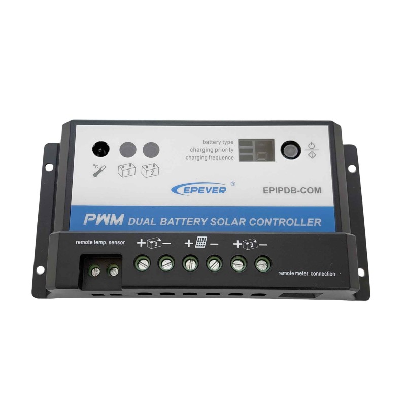 Regolatore di Carica PWM 12/24V 10A Doppia Batteria Camper Barca Baita N52830550075-0%