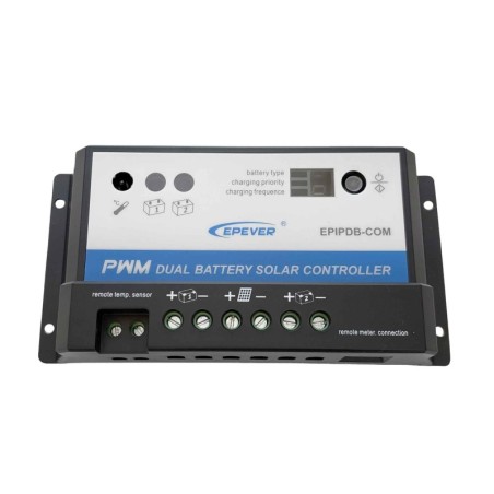 Regolatore di Carica PWM 12/24V 10A Doppia Batteria Camper Barca Baita N52830550075-0%