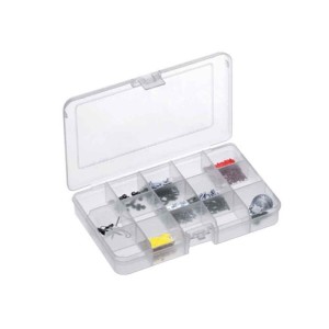 Scatola porta minuterie trasparente con 15 scomparti 16x11x3cm N5100314062-5%