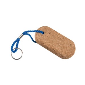 Floating Oval cork key ring 105x50x25mm N40618303616