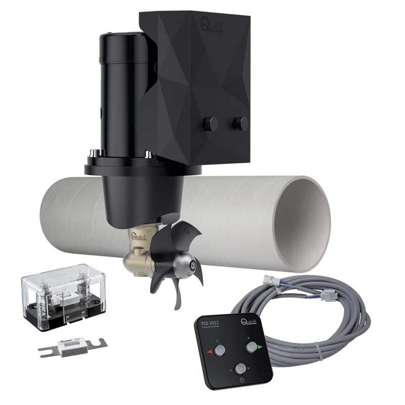 Quick KBTQ 125-30 K1 12V 1500W 30kgf Thruster Kit with Push Button Control TNL750mm