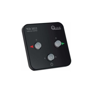 Quick KBTQ 125-30 K2 Kit elica manovra 12V 1500W 30kgf Comando a pulsanti TNL1000mm-35%