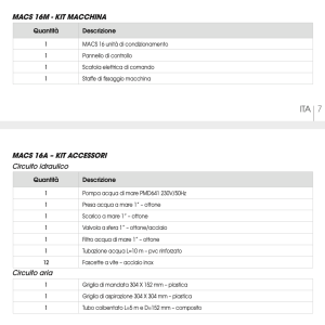 Vitrifrigo MACS 16000 Air conditioning systems 230V 50Hz VTMACS16000