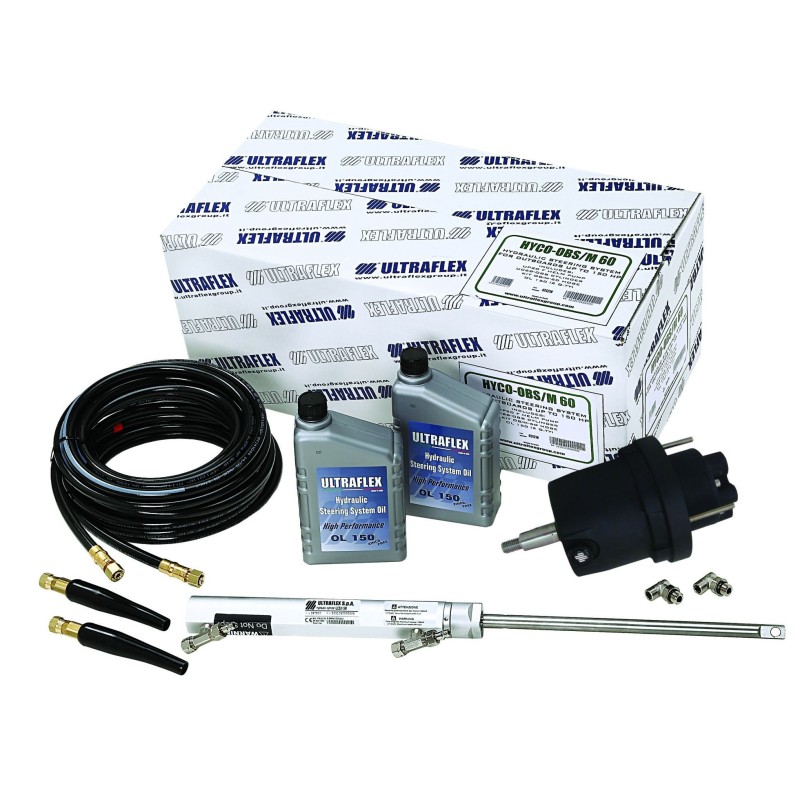 Ultraflex Kit HYCO-OBS/M Hydraulic Steering System For Outboard Engines up to 150hp UT42421N