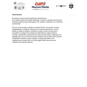 Sogliola 45 Fuel tank with cap CE approved Capacity 38lt N80235003872