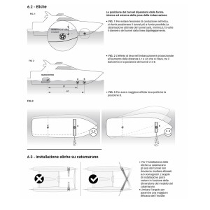 Quick BTQ 250-140 24V Elica di Manovra DC Doppia 8kW 140kgf
