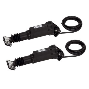 Uflex MTC 12-CH-LP Electromechanical Trim Tabs Set AC 12VDC Actuators + 1 Low Prfile Joystick UF43044P