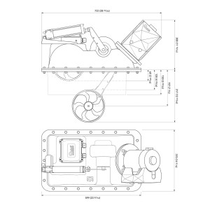Quick BTR 185-65 Elica di Manovra Retrattile 12V 3300W 65kgf