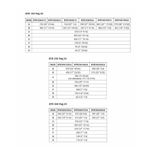 Quick BTR 185-85 Elica di Manovra Retrattile 24V 4300W 85kgf