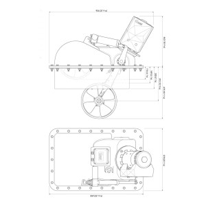 Quick BTR 300-250 Eliche Manovra Retrattile 24V 12kW 250kgf