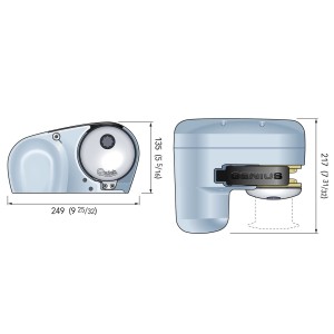 Quick GENIUS GP2 2000F 24 Salpa Ancora 800W 24V Caduta libera On Deck QGP22000F24-35%