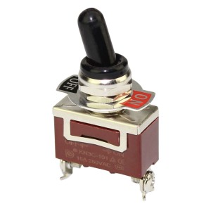 ON-OFF 15A 250VAC 30A 12VDC Toggle switch with rubber N51324727008