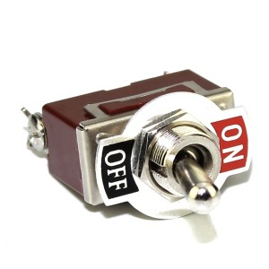 Interruttore a levetta ON-OFF 15A 250VAC con 2 terminali a vite N51324727008-15%